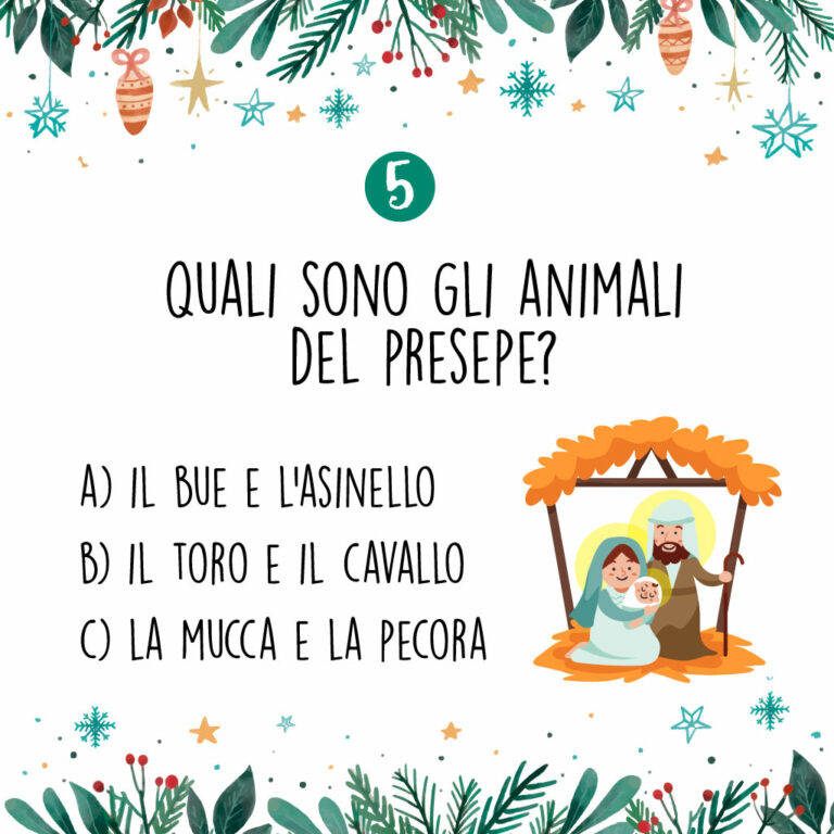 calendario avvento quiz 5 | 24 quiz di Natale