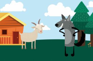 Fiabe 1 il lupo e i sette capretti immagine | Fiabe