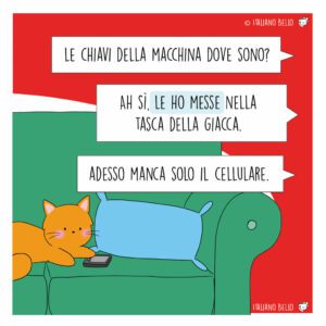 Fumetti 3 Romeo passato prossimo pronomi 2 | Fumetti